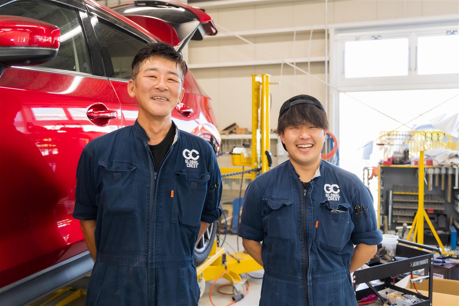 先輩と一緒に